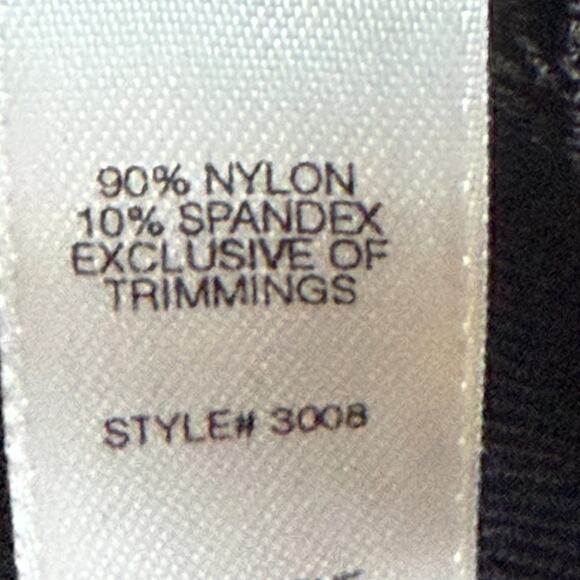 VINTAGE 90s VICTORIA'S SECRET S Black Lace Bodysuit Feminine Coquette Romantic - Picture 7 of 8